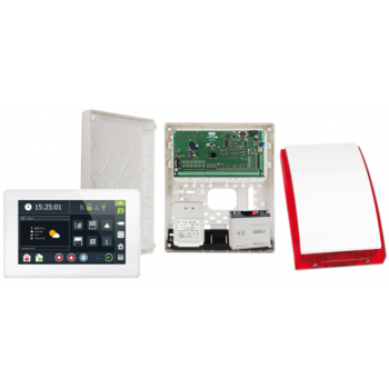 ZESTAW ALARMOWY SATEL INTEGRA 64 + INT-TSI-W + OPU-3P + AWT682 + 17Ah + SYRENA SP-4001R